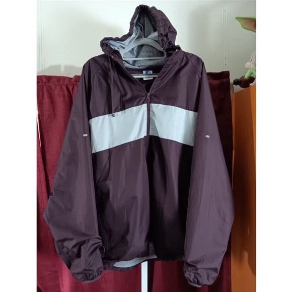 Vintage Starter Lightweight Hooded Zip Up Windbreaker Mens Size XL - Picture 1 of 5
